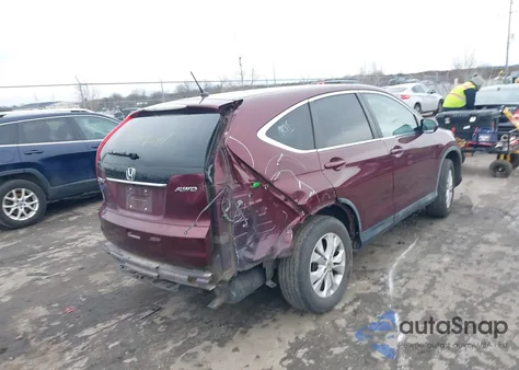 2013 Honda Cr-V Ex из США, поврежденный, VIN 5J6RM4H5XDL050681